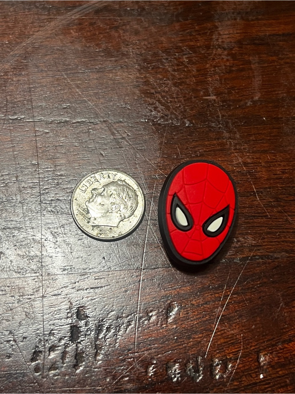 Marvel Spider-Man Red and Blue Shoe Charms Pack - 7 Pieces - Picture 3 of 6